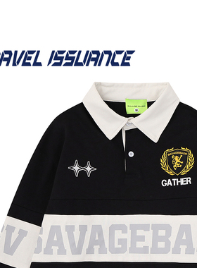TRAVEL ISSUANCE 1338 College letter emblem sweatshirt