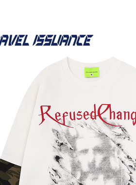 TRAVEL ISSUANCE YR1352 Abstract Shadowless Sweater