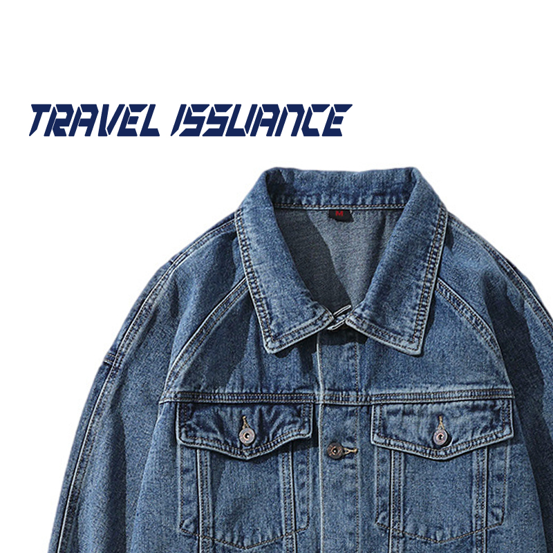 休闲牛仔夹克外套男女潮
