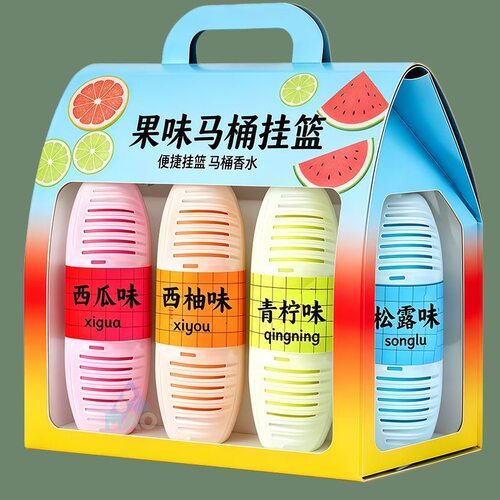 家用马桶挂篮厕所清洁杀菌留香除臭悬挂式除味玻璃清洁剂洁厕凝胶