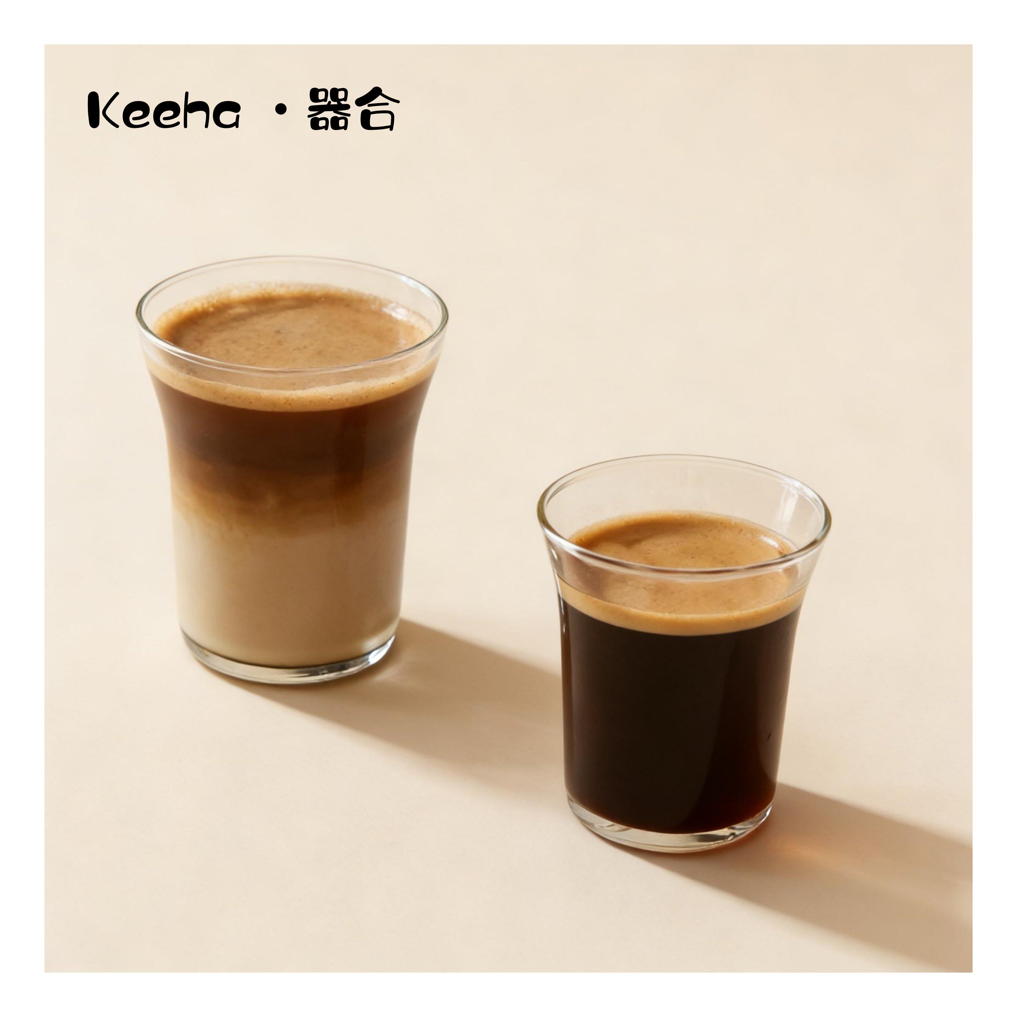 食品级高硼硅耐热透明玻璃Dirty咖啡杯澳白商用牛奶果汁饮品水杯