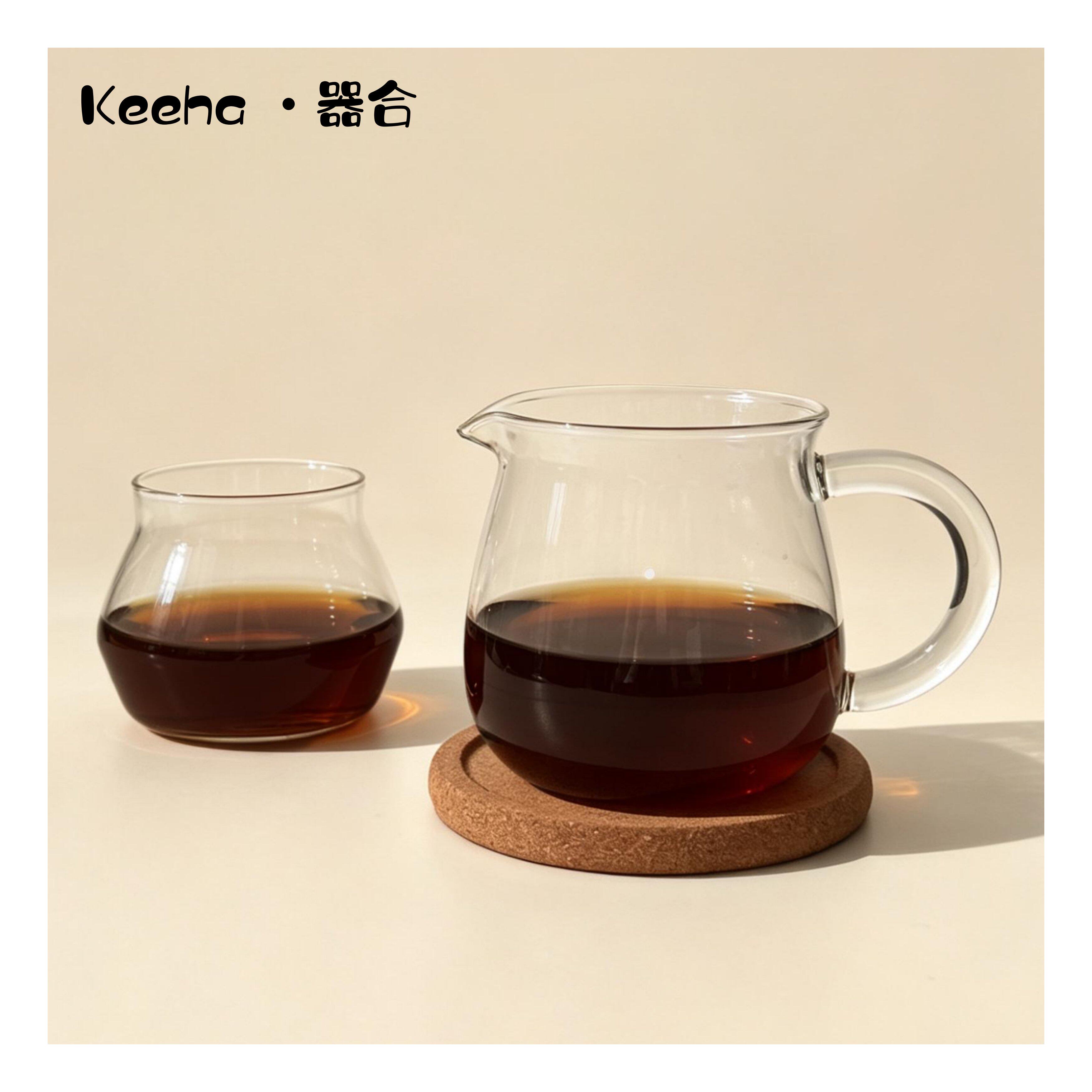 食品级大容量咖啡壶手冲分享壶耐热玻璃杯水滴滤纸杯花茶壶公道杯