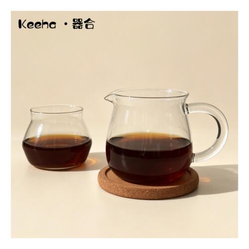 食品级大容量咖啡壶手冲分享壶耐热玻璃杯水滴滤纸杯花茶壶公道杯