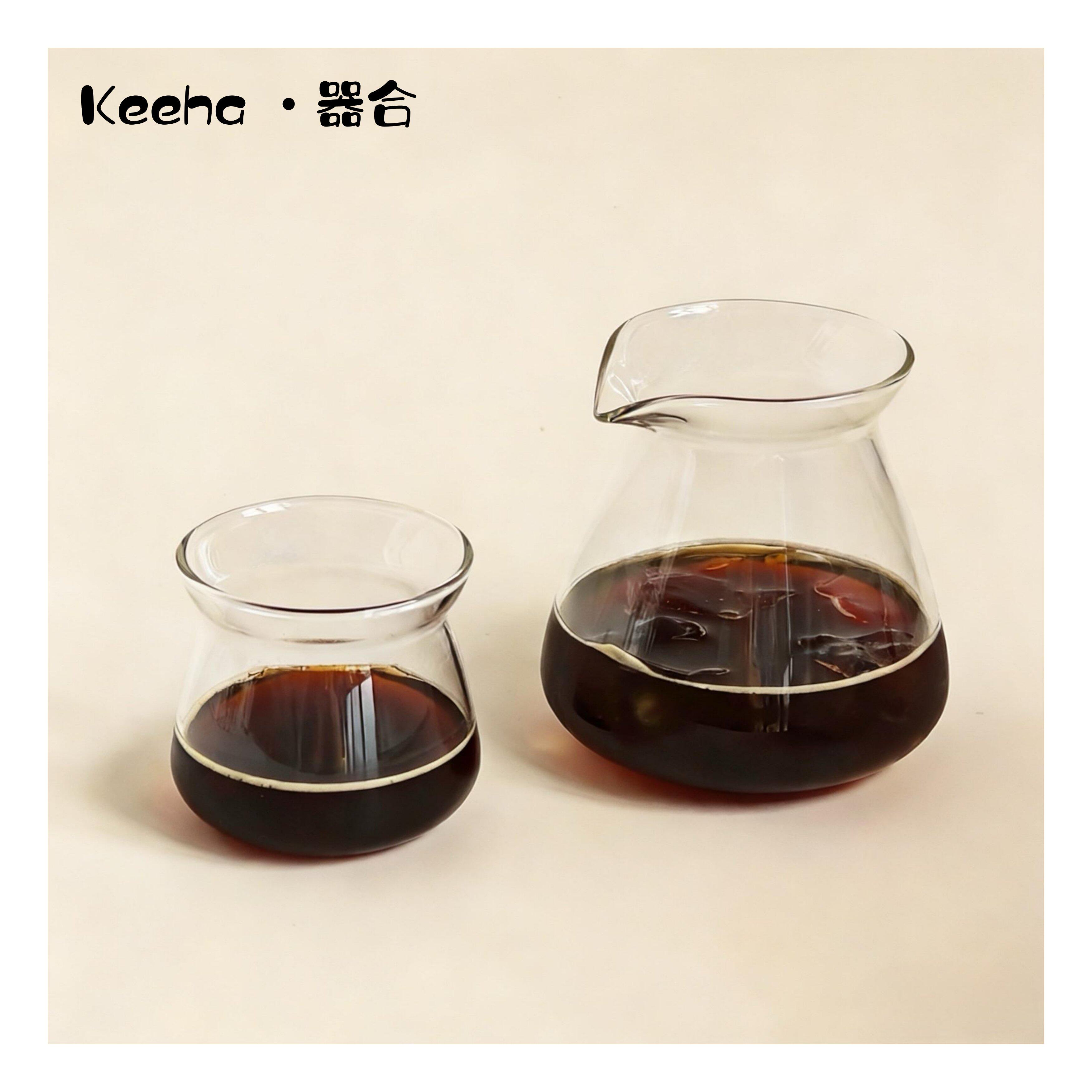 食品级高硼硅玻璃咖啡分享壶冰滴手冲耐热聚香杯美式咖啡杯品鉴杯