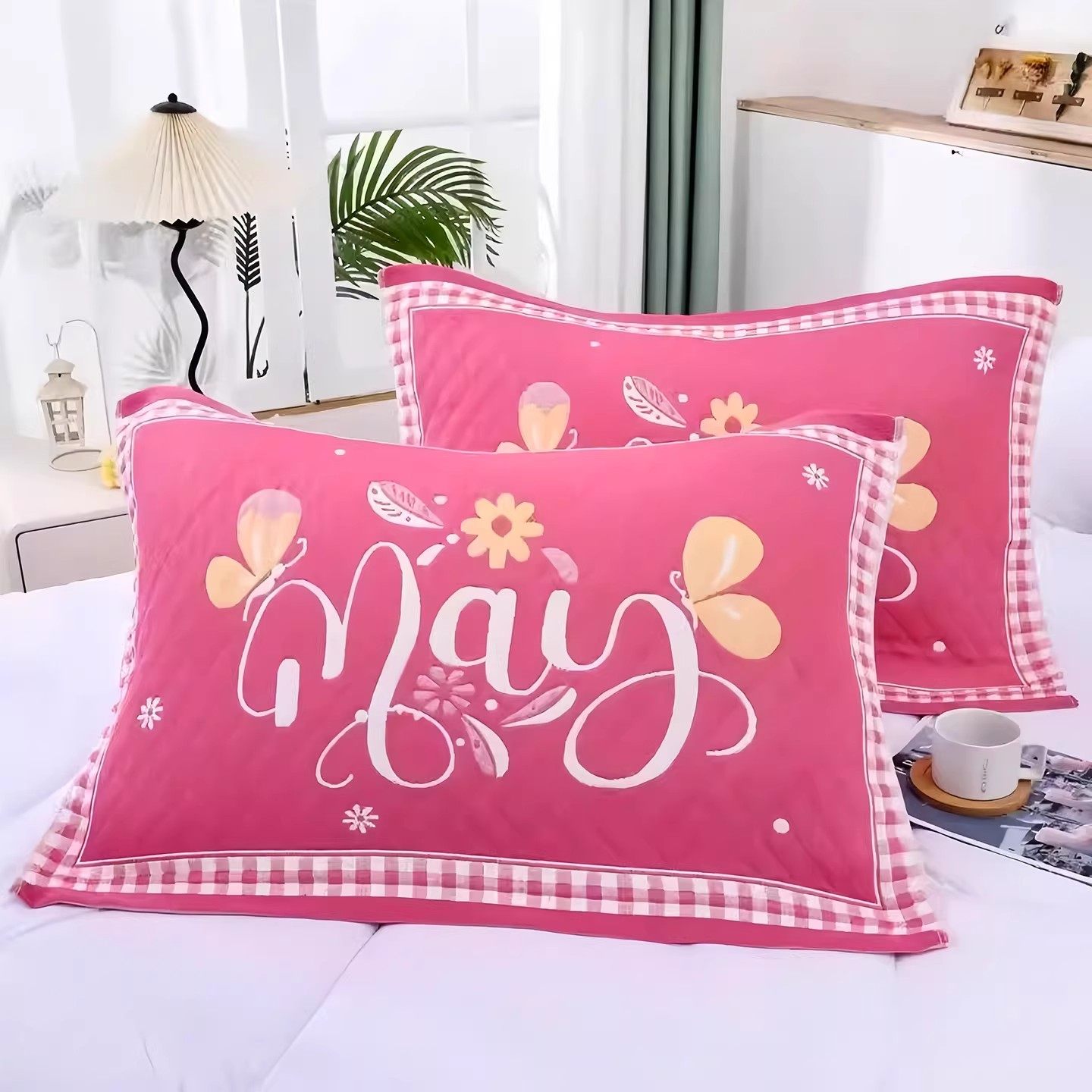 加大加厚纯棉枕巾纱布枕头巾四季学生成人情侣盖巾吸汗高档