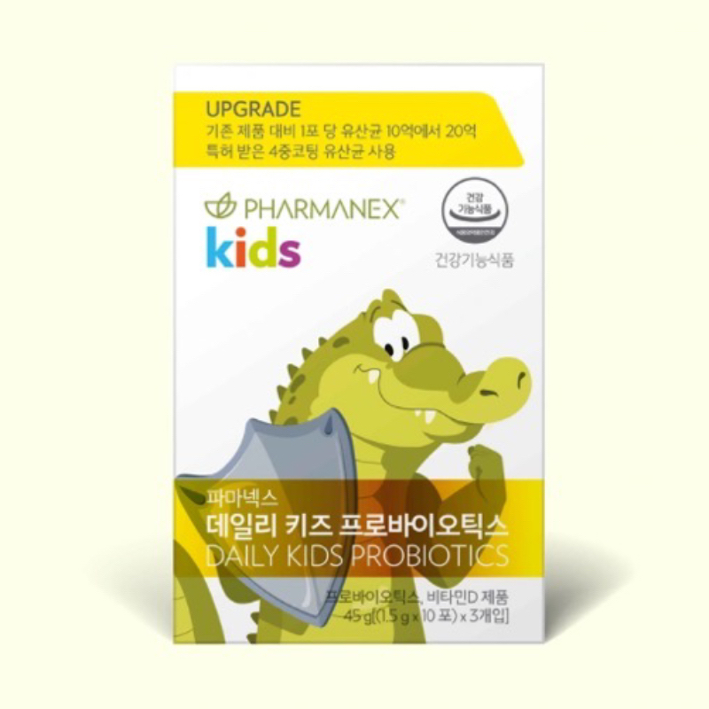 韩国如新Nuskin 华茂儿童益生菌含维生素D草莓牛奶味