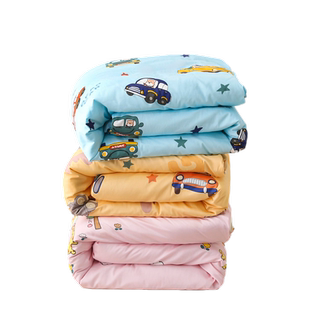 空调被纯棉儿童被子秋冬季夏被宝宝被幼儿园春秋被子午睡四季通用