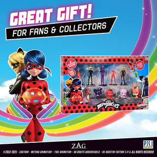 瓢虫雷迪奇迹少女人偶模型套装2隐藏玩具正品 Miraculous Ladybug