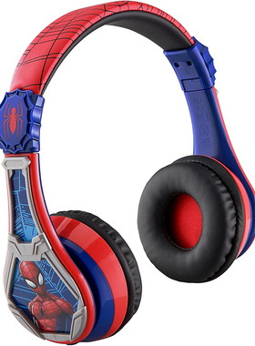 蜘蛛侠儿童无线蓝牙头戴耳机高质玩具正版 Spider-Man Headphones