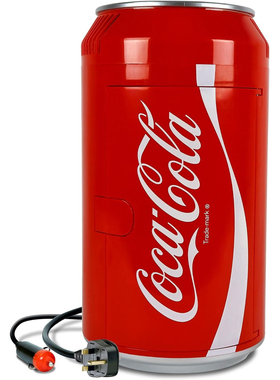 经典红色可口可乐汽水罐便携迷你冰箱高效制冷玩具正版 Coca Cola