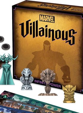 漫威英雄反派恶棍邪恶棋盘游戏扩充包玩具正品 Marvel Villainous