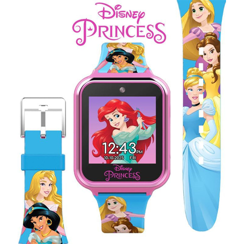 迪士尼公主游戏拍摄触屏录音儿童早教手表电子玩具正版 Princess
