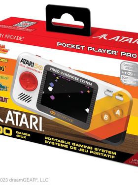 经典雅达利官方掌上便携式游戏机内置100款游戏电子玩具正版Atari