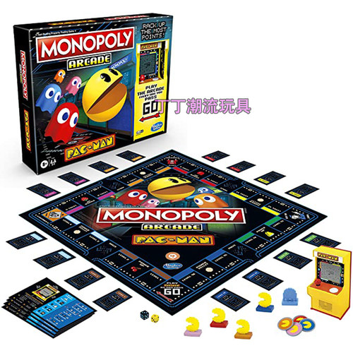 街机游戏食鬼monopoly大富翁玩具