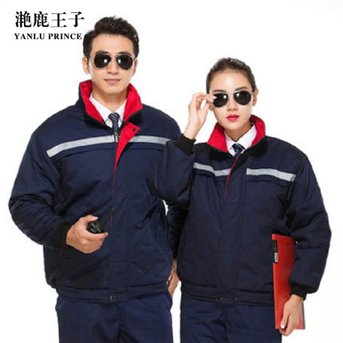 加绒加厚棉袄棉服冬季