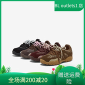 新款 真皮德训鞋 跑步鞋 百思图2025秋季 厚底运动女休闲鞋 W1610CM5