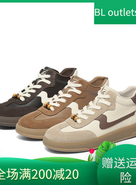 森达高帮运动鞋女25新商场同款户外潮酷内休闲德训鞋4HOC8DM5