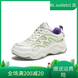 天美意玩具总动员老爹鞋女秋新款厚底休闲运动鞋CDG20DM5