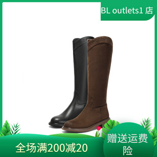 时尚 森达时装 气质显瘦精致个性 新款 长筒靴ZTI68DG5 靴女25冬季