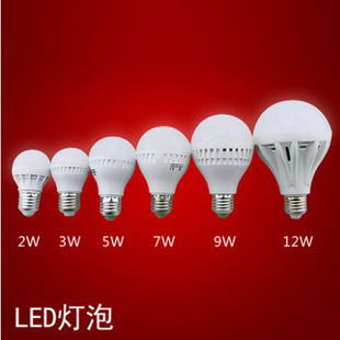 灯泡LED节能灯E27螺口大瓦数大功率超亮球泡家用照明灯泡led球泡