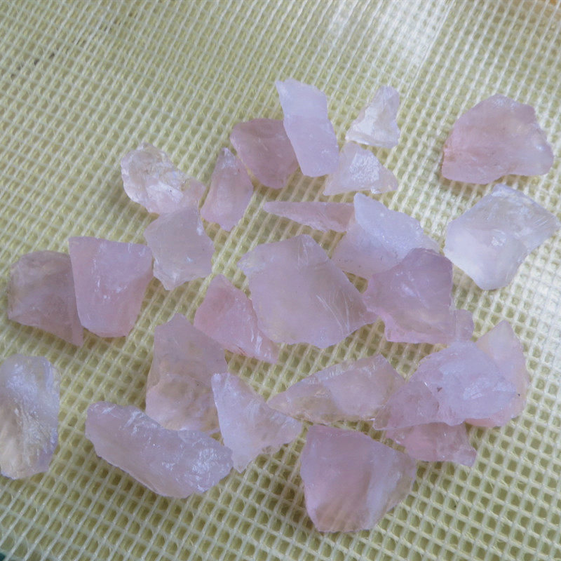 紫红粉绿黑曜石水晶萤石碎石原石天晶精品摆件旺运消磁净化鱼缸