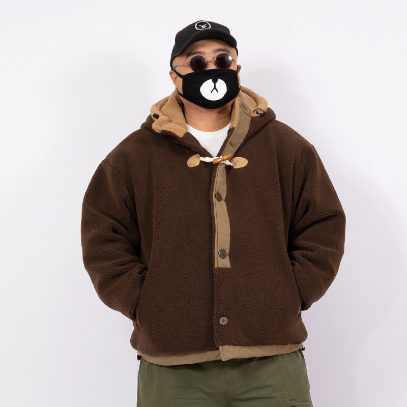 K叔冬季加厚日系保暖棉衣