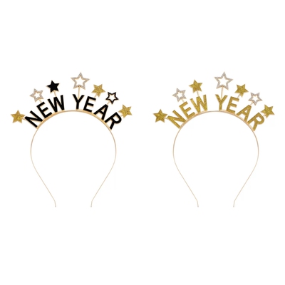 HAPPY NEW YEAR 新年快乐发箍 FG255