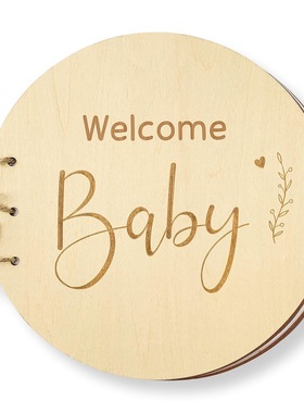 WELCOME BABY 迎婴派对留言本 BABY SHOWER
