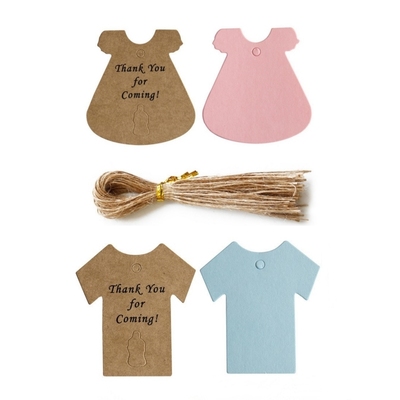 时尚宝宝性别揭示迎婴派对吊牌