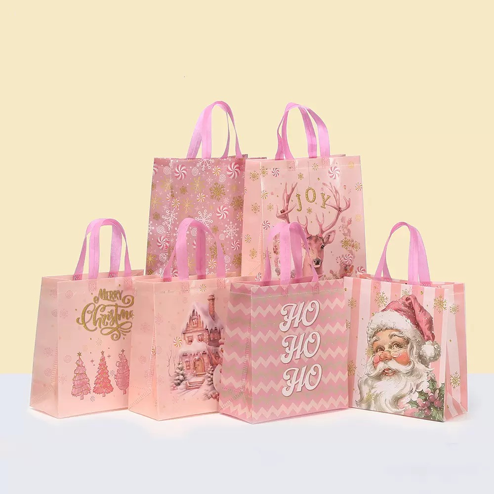 圣诞节无纺布手提袋礼品袋包装袋 MERRY CHRISTMAS