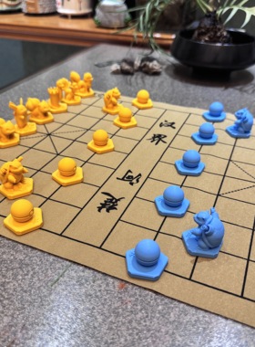 宝可梦times中国象棋3D打印梦幻联动款