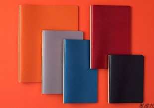 日本 PLOTTER Shrink系列活页书皮 真皮A5 手册 6孔 收纳