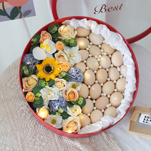 生日礼物diy鸡蛋礼盒材料包