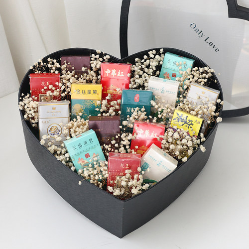 diy手工满天星香烟礼盒生日礼物