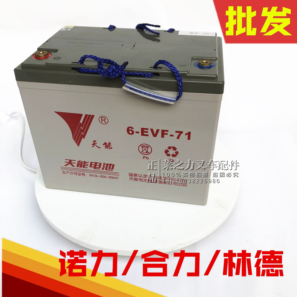 电动叉车电瓶12v小金刚全电动托盘车电池合力诺力西林林德中力