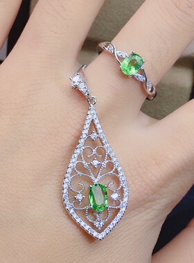 沙弗莱套装主石46mmx