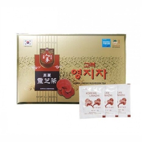 韩国灵芝茶养生茶100包图片