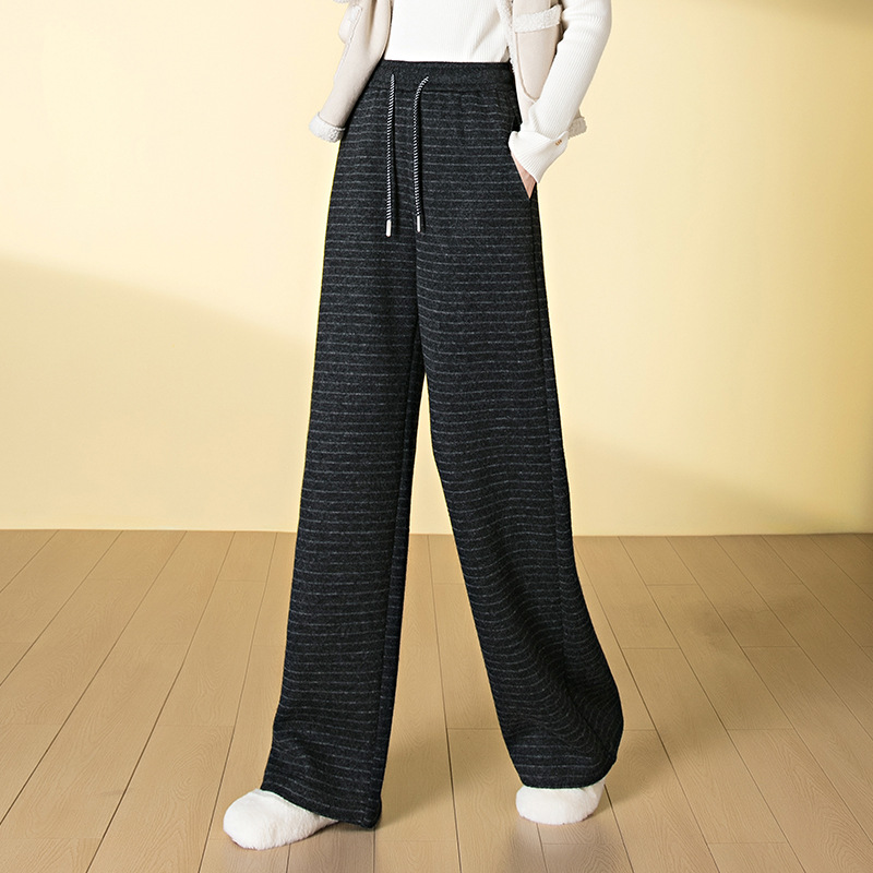 加绒裤子裤子2025新款今年流行爆款裤子冬加厚女款冬季裤子女加绒