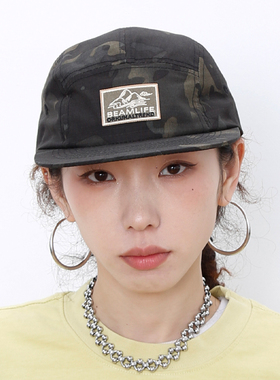 2023A/W秋冬百搭日系复古户外NEW VINTAGE迷彩五片平檐帽子男女潮