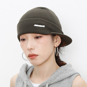 BEAMLIFE23A W秋冬原创鸭舌毛线帽子男女滑板嘻哈包头针织冷帽潮