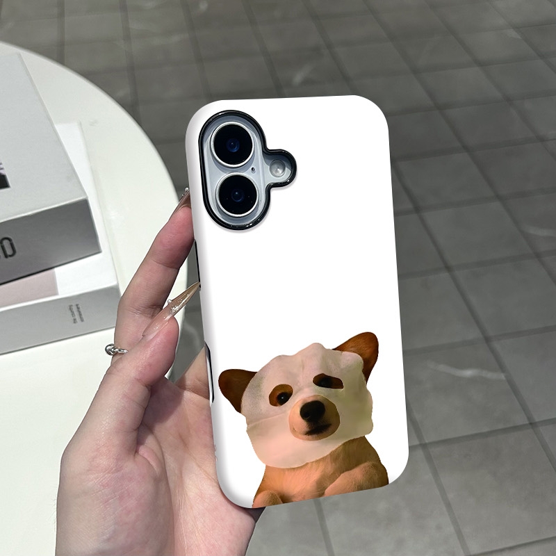 iPhone16手机壳卡通洗澡小新苹果15promax二合一14Pro/13Pro/12/11全包硬壳