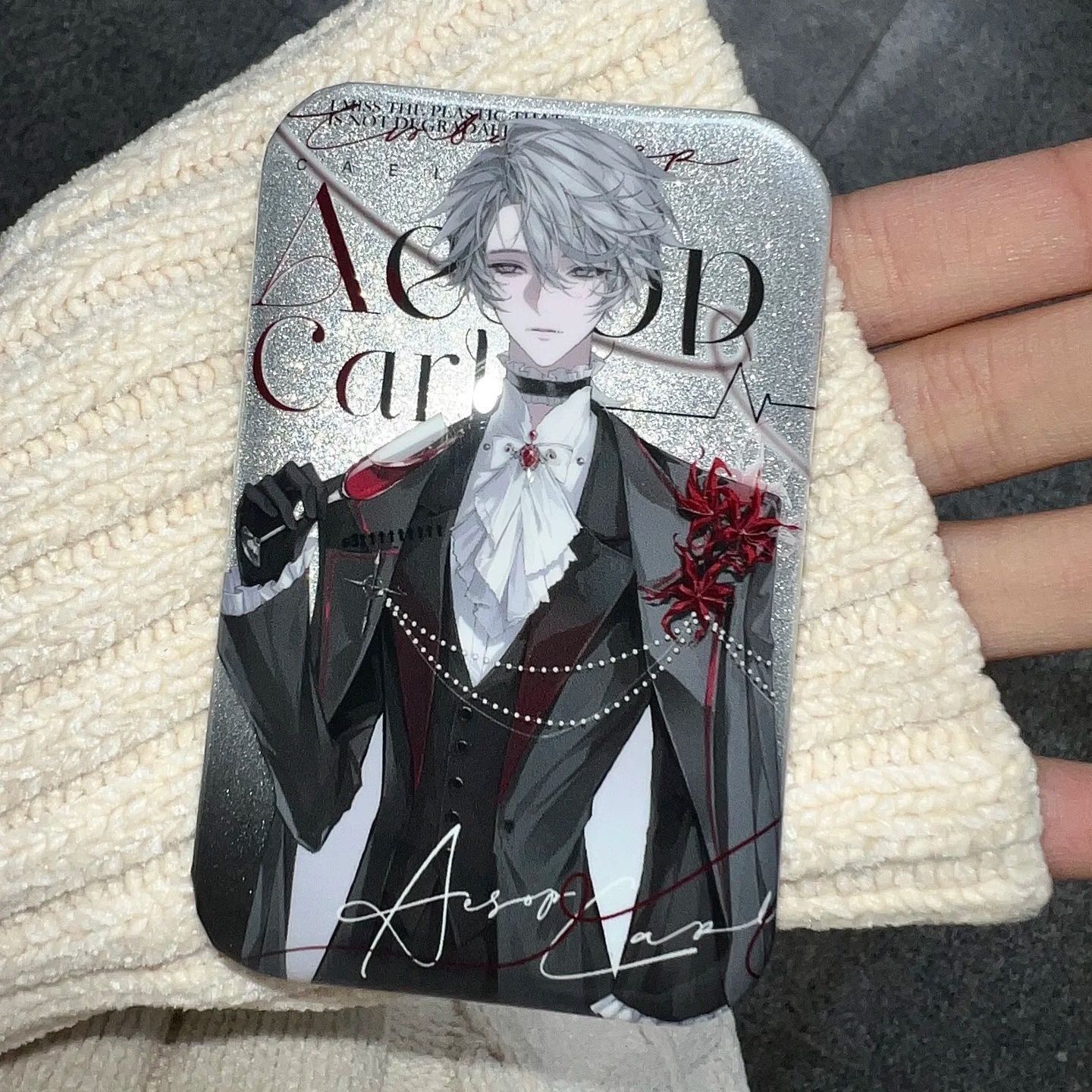 第五人格入殓师同人谷 伊索卡尔吧唧徽章自制方吧唧七夕生日礼物