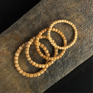 龙骨菩提手串龙脊菩提桶珠直切一秒回弹男女油料精品高抛佛珠念珠