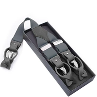 Черная кожа темно-серая