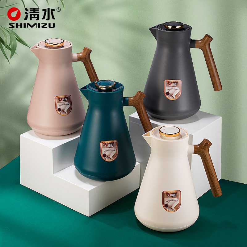 清水保温壶玻璃内胆保温瓶暖水瓶热水瓶办公宿舍小暖壶家用保温壶