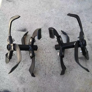 微耕机专用旋耕刀总成2组松土刀开荒刨地窄地专用松土锰钢材质