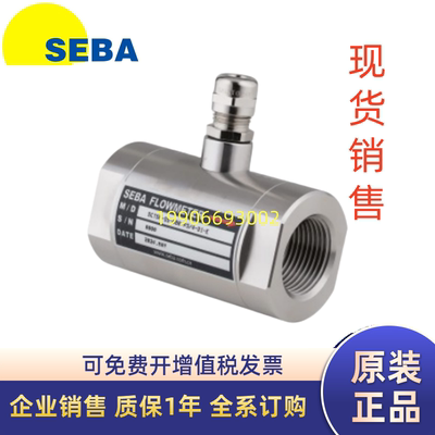 SEBA流量计SCTSF-SS-080 120 025-P3/4 1/1 1/2-DI-H20-E V-C4 CM