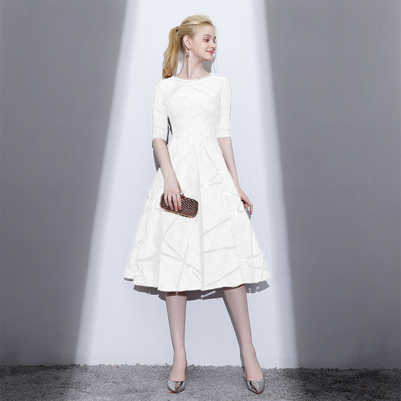 宴会晚礼服2020新款平时可穿大码中长款派对小礼服连衣裙主持人女在类目 女装/女士精品, 婚纱/旗袍/礼服, 礼服/晚装中 - 来自Buy2taobao.com提供专业的淘宝代购服务