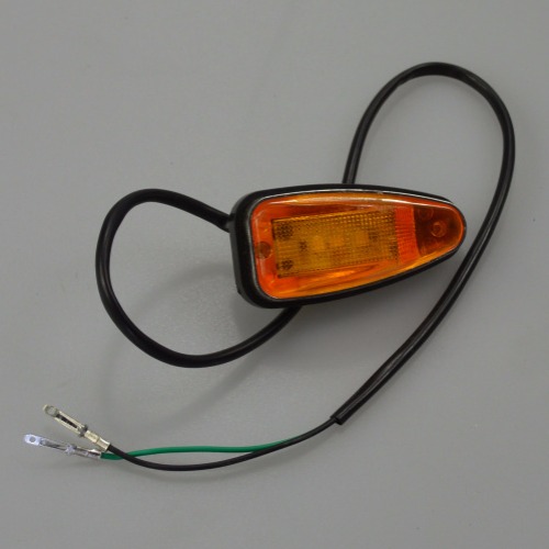 沙滩车转向灯小公牛 小悍马四轮摩托改装12V配件尾灯装饰灯转弯灯