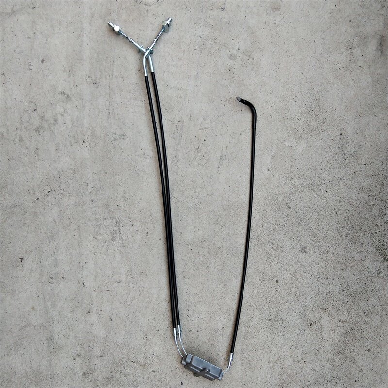 沙滩车配件 龙鼎大悍马沙滩车前鼓刹拉线 前刹车线 一拖二鼓刹线